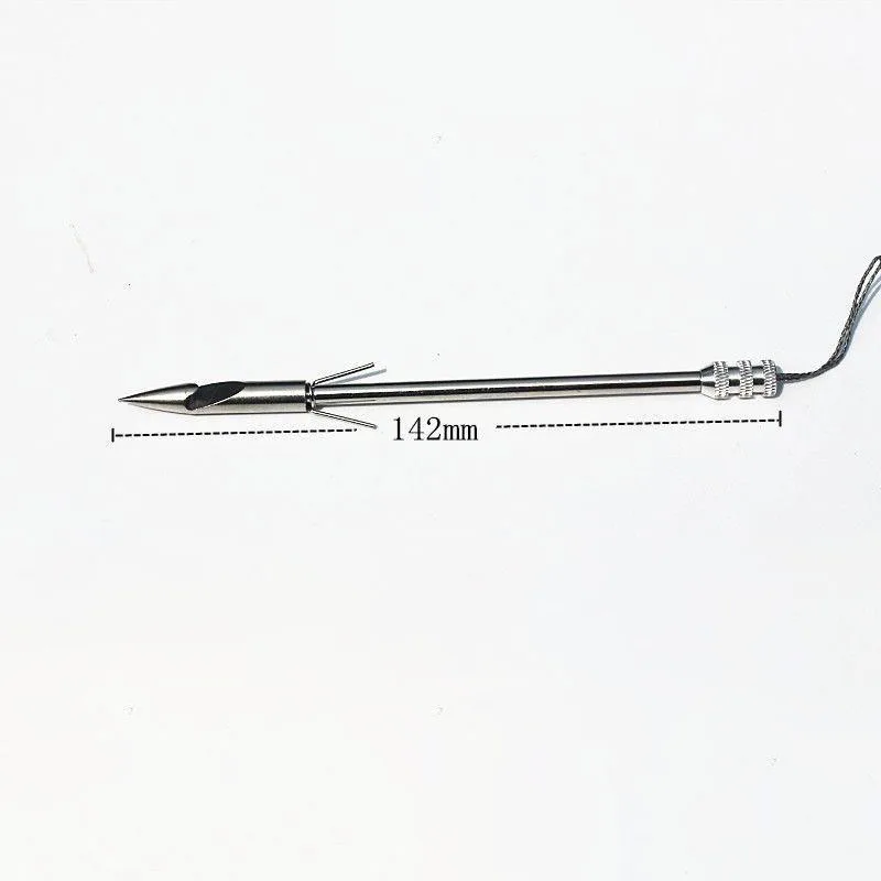 

4pcs Stainless Steel fishing arrows fish darts Broadheads Slingshot Hunting Fish Dart Fishing Slingshot Fishing Arrows Fishing