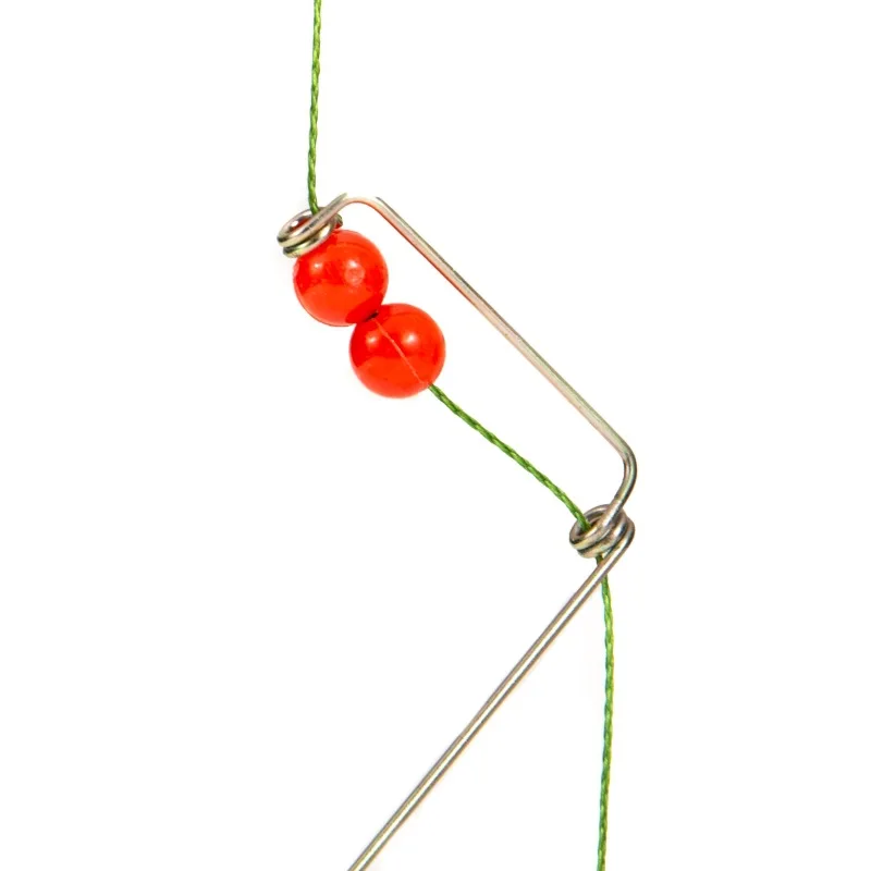 라인 후크가 있는 낚시 미끼 케이지, 피더 바구니 거치대 액세서리, 20G-50G 길이 47cm