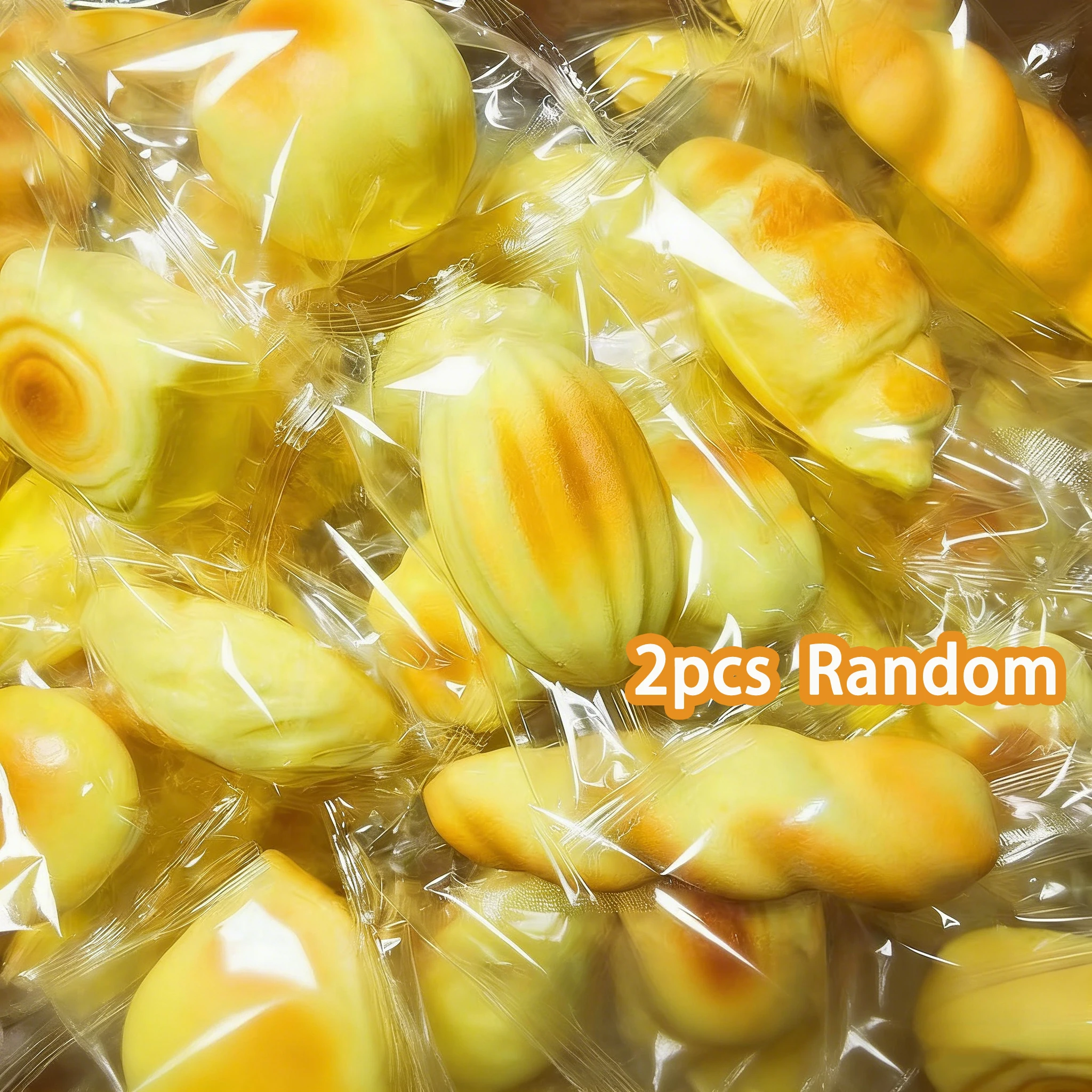Butter Chocolate Anti-Stress Squishy Toy - Soft Sensory Fidget Gift