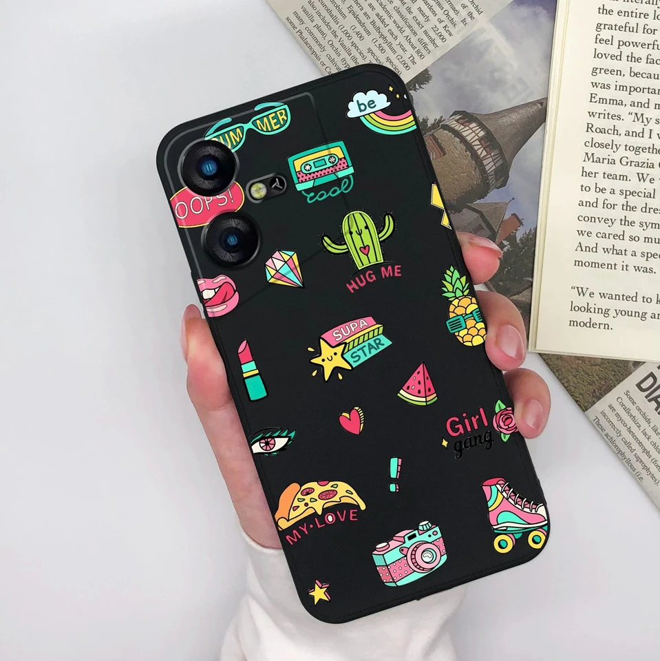 Silicone Matte Butterfly Antifouling Shockproof Case - Enhanced Protection and Style