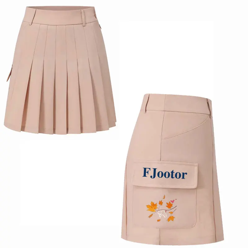 Golf Apparel Women Golf Skirt Outdoor High Quality Fashion Elegant Pleated Short Lady Skirt Spring Summer Clothing