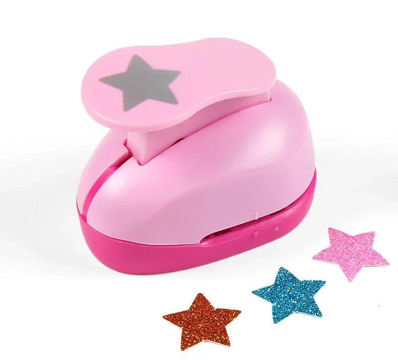 25mm star punches for eva paper punch craft perfurador cutter scrapbooking paper punch for kids furador diy puncher scrapbook punches