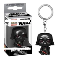 FUNKO Pocket Keychain Star Wars The Mandalorian Darth Vader Chewbacca Multiple Movie Peripheral Pendant Keychains Boy Girl Gifts 2