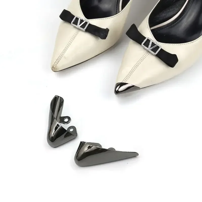 Women's High Heel Metal Toe Cap Protector and Concealer