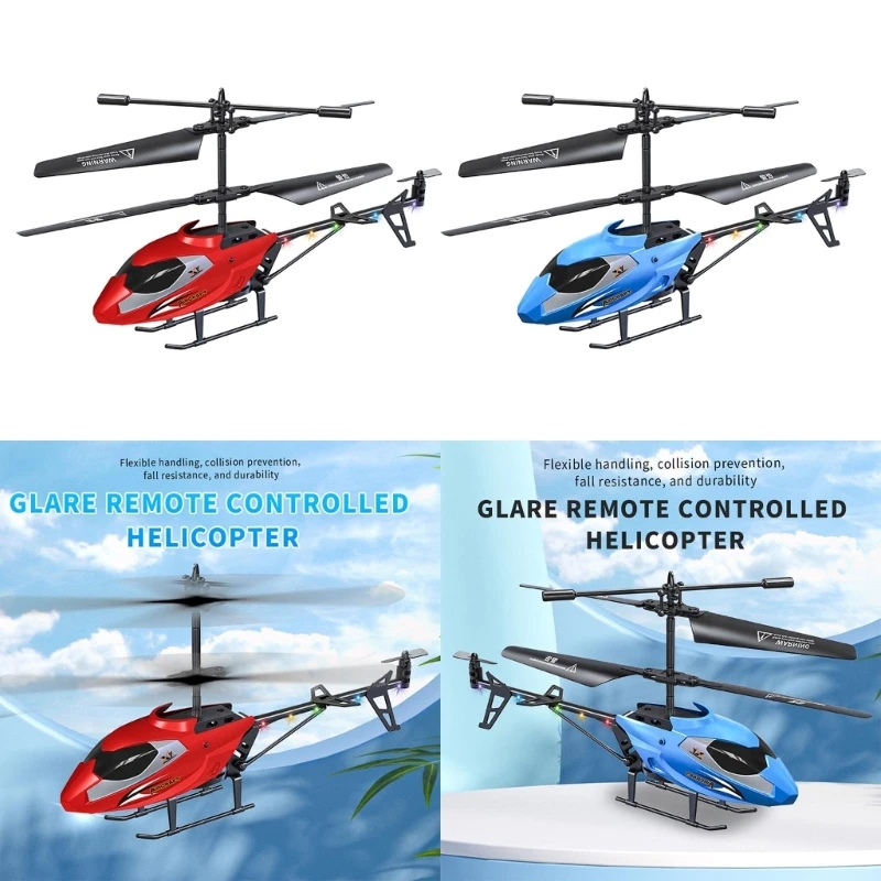 Remote Control Helicopter RC Helicopter 77HD Rechargeable Remote Control Helicopter Hovering RC 2.5-Channels Plane