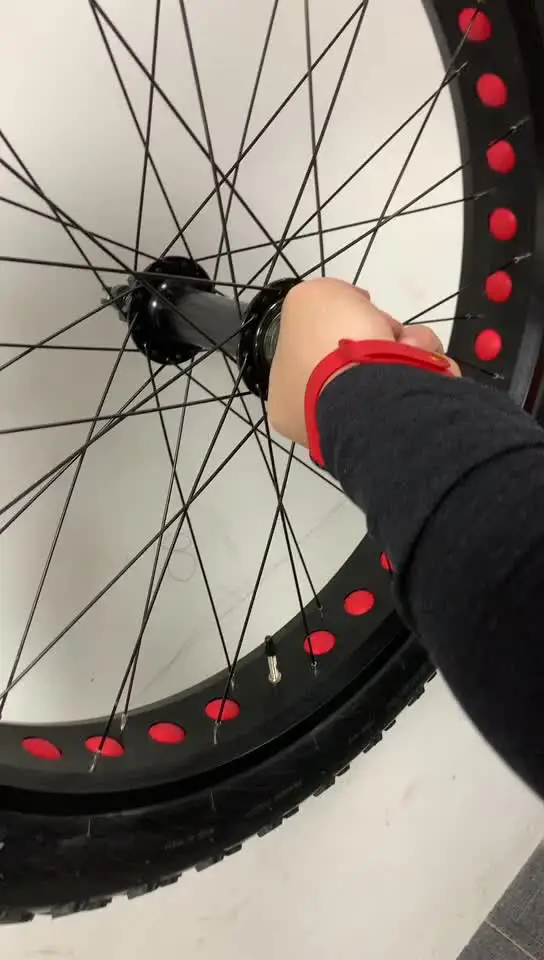 Taozik-アルミニウム合金ハブ,クロム鋼ベース,中空自転車ホイール