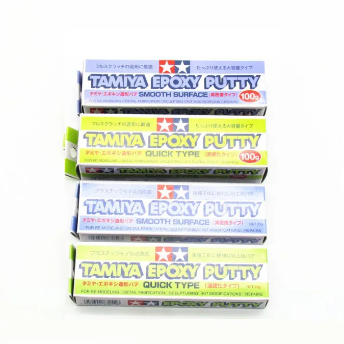 Tamiya Hobby AB Putty Quick Type Smooth Surface Adhesive For DIY Military  Tank Ship Plane Model Doll Handicrafts Building Tool