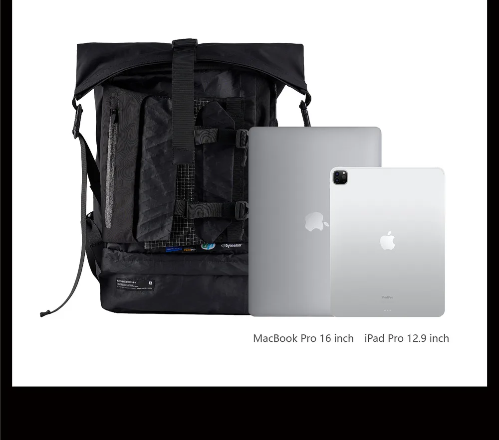 Reindee Lusion 24ss FP01 Multifunctional backpack combined materials xpac cd hard shell techwear accessories edc carrier