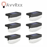 RnnTuu LED Solar Stair Lamp Outdoor Fence Light Garden Lights Pathway Yard Patio Steps Lamps Solar Night Light IP65 Waterproof 1