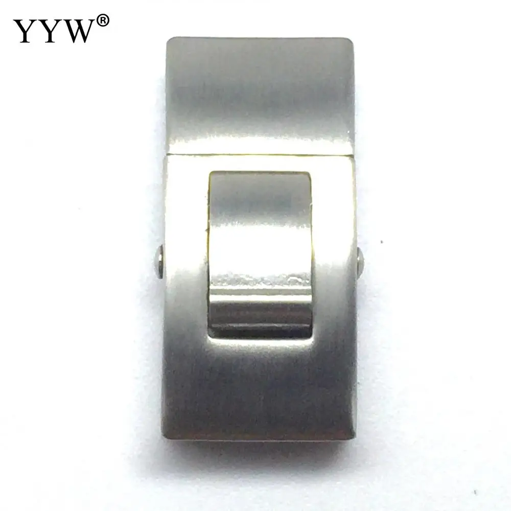 5-10 Clasps Stainless Steel Bayonet Clasp Hole 10*3mm For Bracelets Making Leather Cord Connector Link Buckle Diy Jewelry Making