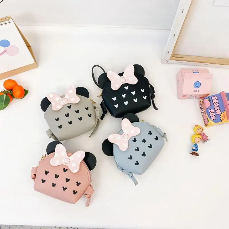 Borsetta Rosa Per Bambina Con Ciondolo Fiocco - Tracolla Morbida Per Uscire, 17x15x7cm - Foto 5