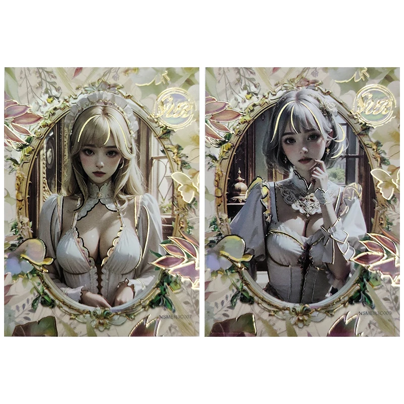 

Anime Goddess Story Rare Limited AVR Reflections Flash Cards Lumine Kamisato Ayaka Toys for boys Collectible Cards Birthday Gift