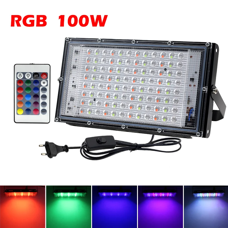 ตัวเลือกสินค้า ไฟส่องผนังภายนอก RGB แสงสวย กันน้ำ IP65