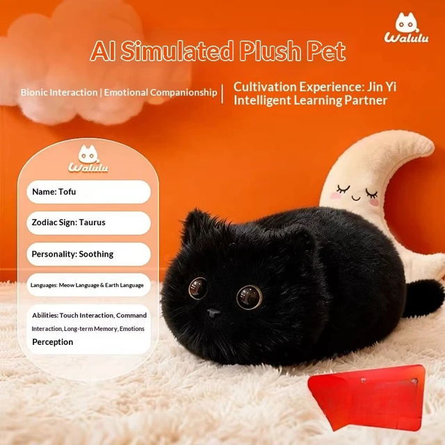 Walulu WLC 1 Smart Robot Companion Robot Touch Bionic Interaction Emotional Companionship Wireless Indoor Intelligence Gifts 13