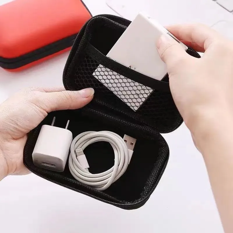 For Mobile Phone Accessories Charger Data Cable Storage Bag Cable Storage Bag Earphone Storage Bag Storage Bags Storage Bag Charger Protective Cover Charger Protector Charger Protective Case Phone Adapter Protector Carrying Case Portable Earphone Storage Box Charger Plug Protective Cover Bag