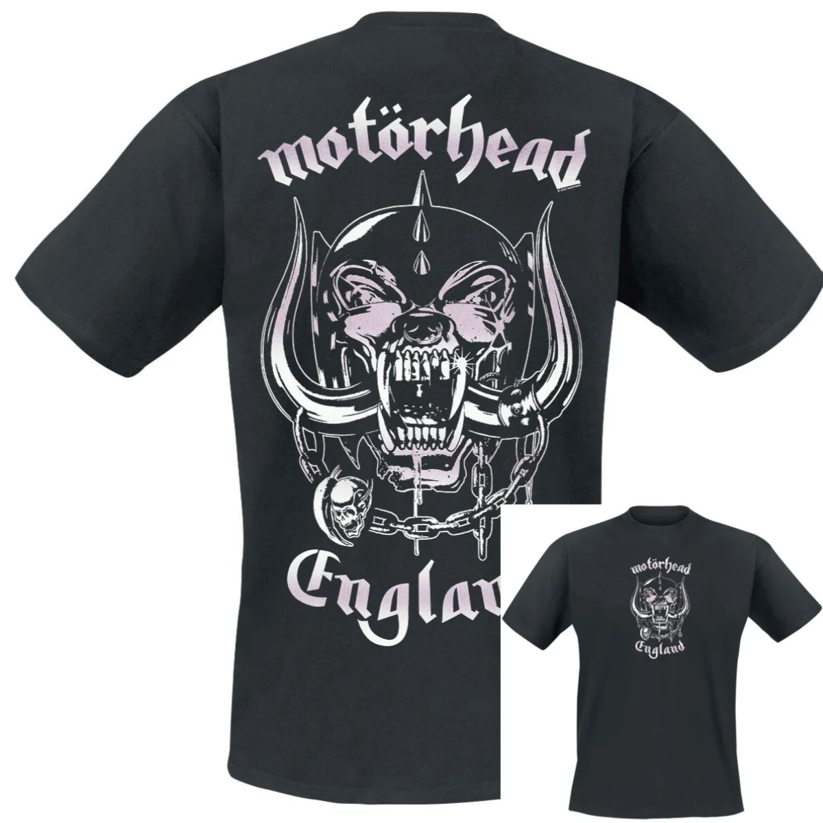 Art 2026 Motörhead T-Shirt für Herren und Damen Vintage Metal Rock Band Grafik-T-Shirt 100% Baumwolle Sommer Streetwear Top