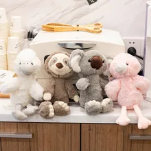 

26cm Simulation Animal Cute Koala Sloth Bird Plush Toy Soft Cartoon Stuffed Doll Baby Pillow Kids Gift Stuffed Toys For Children