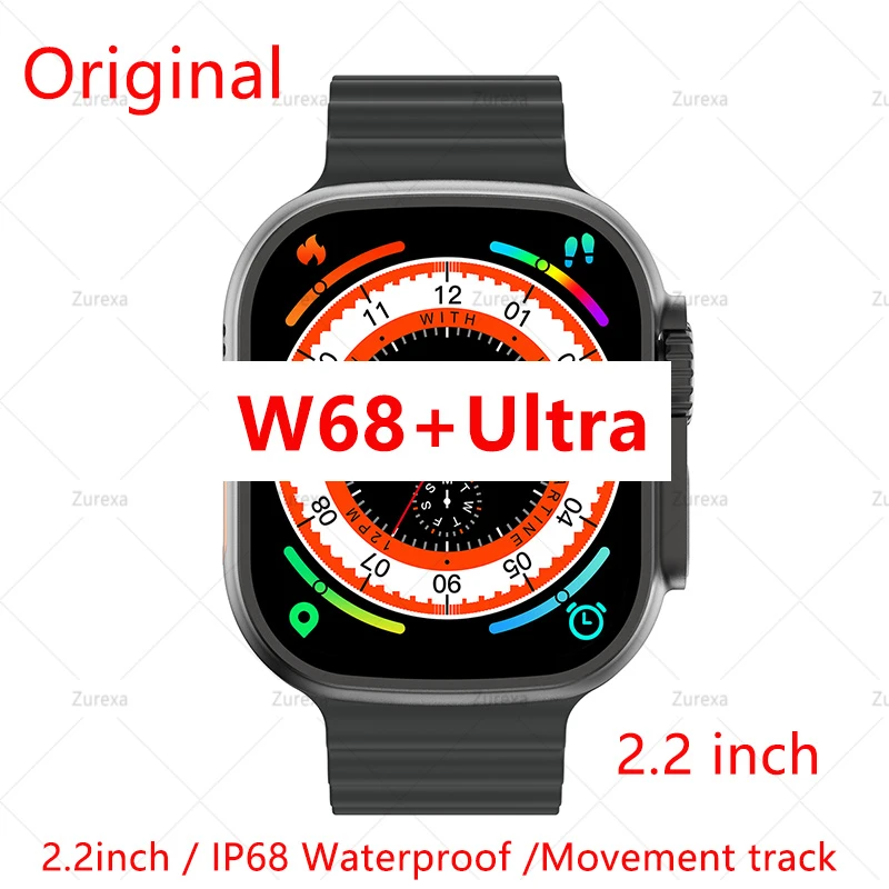 Microwear Iwo W68+ Ultra Smart Watch Men Women 2023 New S8 Ultra ...