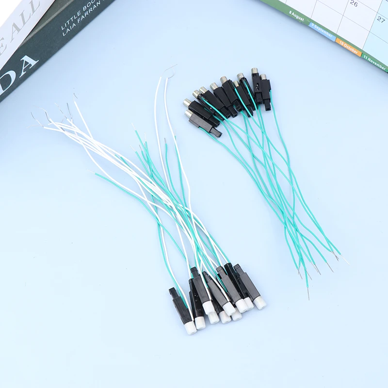 10pcs Piezoelectric Fire Wire Copper Cap Electronic Igniter Spray Lighter Stove Replacement Parts Piezoelectric Accessories