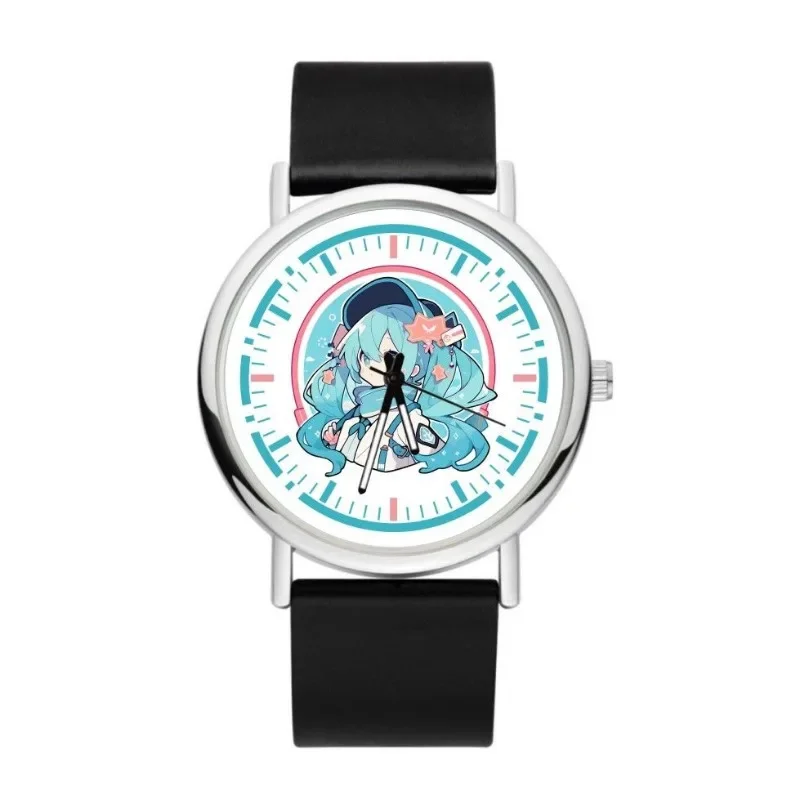 Hatsune Miku Watch Anime Printed Waterproof Quartz Watch Simple