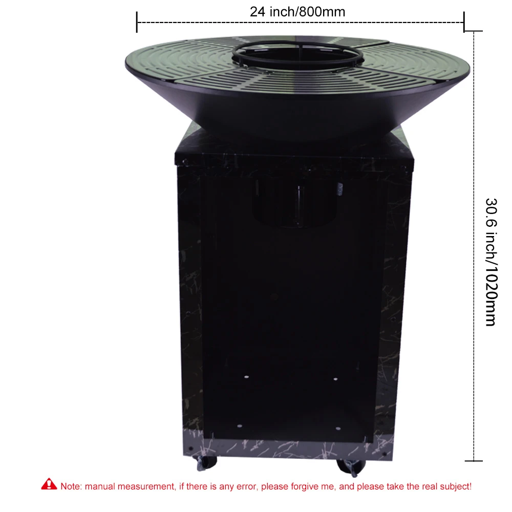 Bruciatore A Carbone Per Barbecue In Acciaio Corten Per Esterni Personalizzato Barbecue Per Barbecue All'Aperto