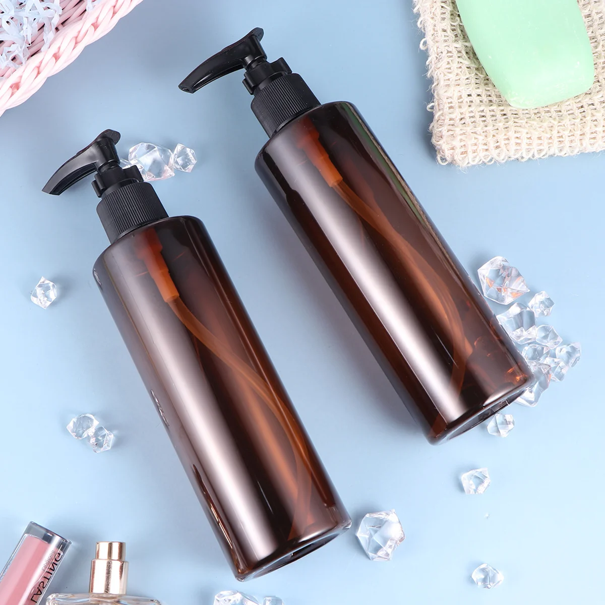 

Hand Sanitizer Bottles Empty Press Bottles Subpacking Bottles Salon Hair Sprayer Bottles Plastic Shampoo Pump Bottles