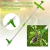 Garden Weed Puller Removable Root Puller Tools Outdoor Garden Weeder Tool Long Handle Lawn Weeder Weeding Trimming Claw Weeder 6