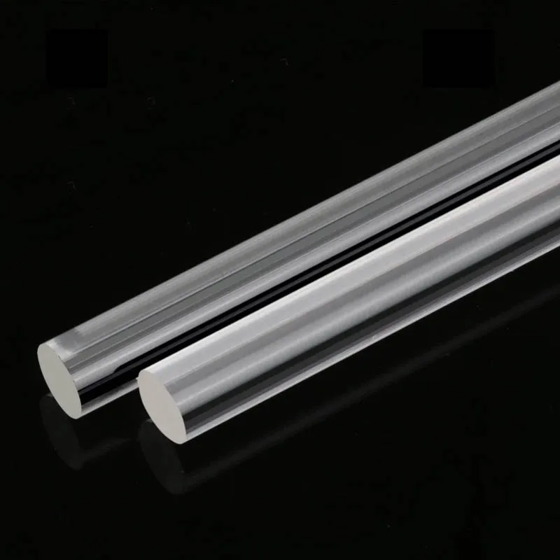 Clear Acrylic Rod Solid Bar Diameter 8 10 12 15 18 20mm Length 100 150 200 250 300mm Round PMMA Acrylic Round Rods acrylic rod