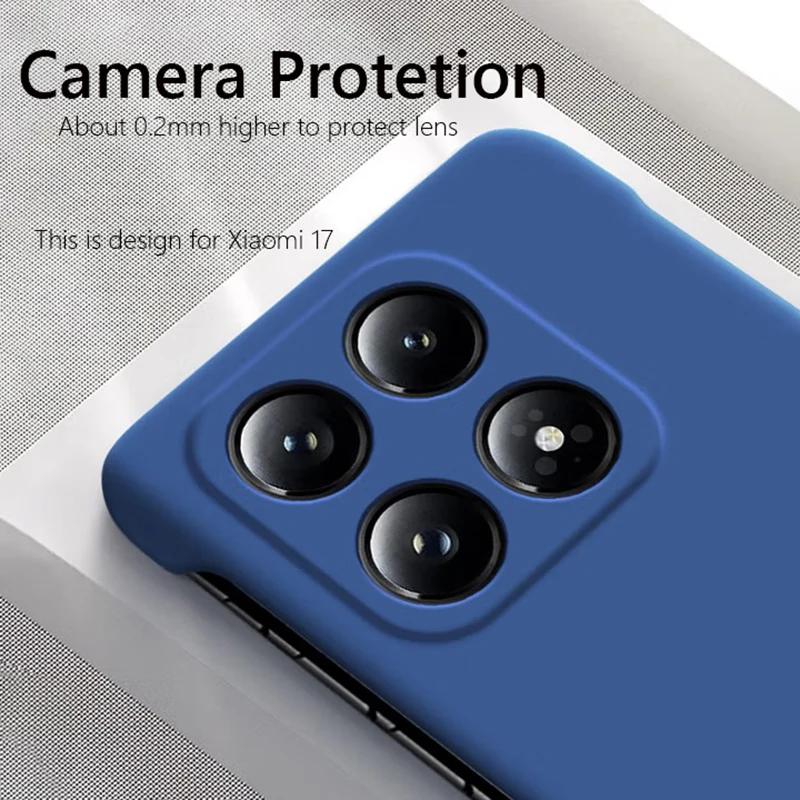 Ultra Thin Frameless Matte Protection Phone Case