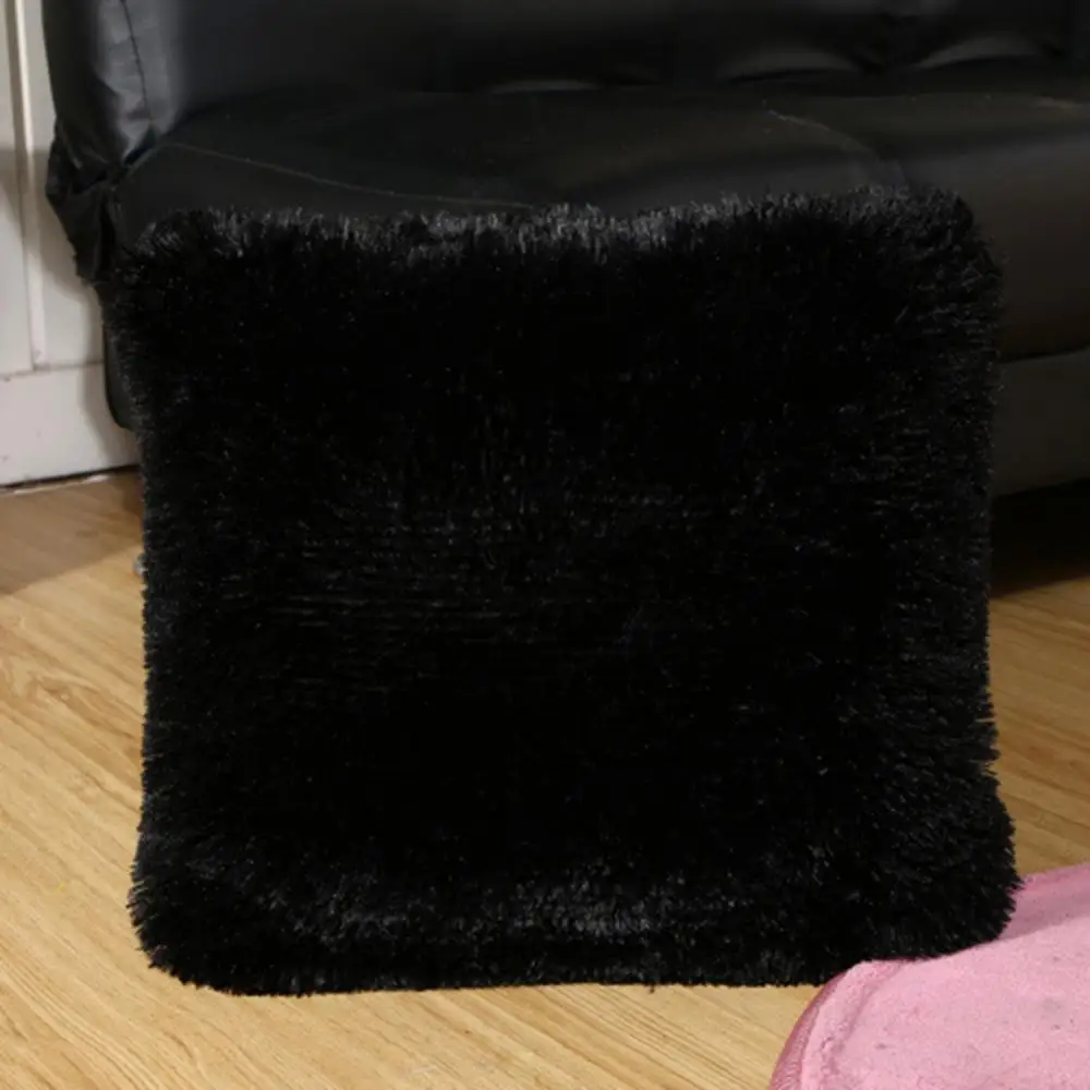 Cushion Fluffy Soft Cover Pillow Case Warm Throw Home Bed Sofa Car Decoration Faux Fur Plush Cushion Cover Sofa Decor 43*43 cm