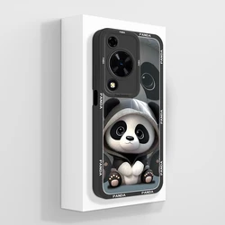 Custodia per telefono dal design carino con protezione per la fotocamera, paraurti protettivo in silicone liquido morbido