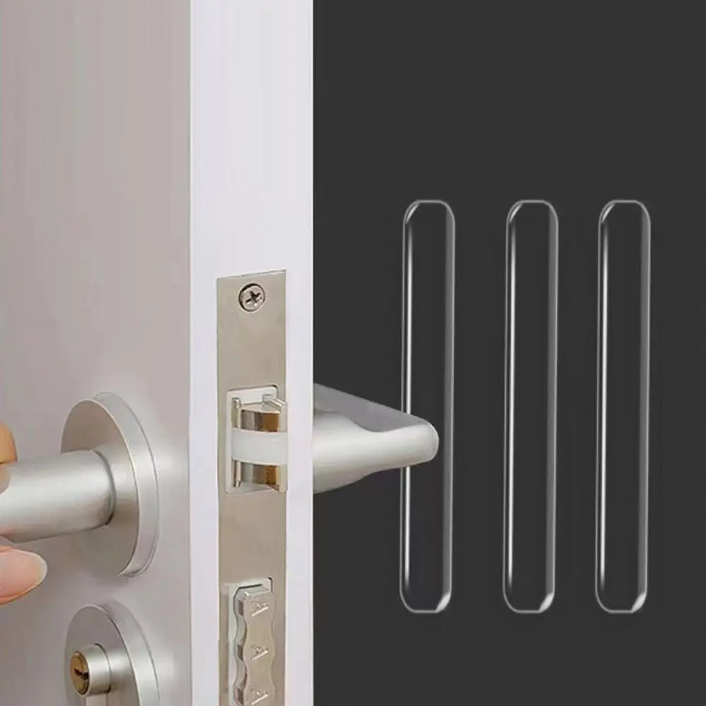 Silicone Invisible Door Anti-collision Strip Refrigerator Door Anti Scratch er Strip Portable Furniture Wall Protector door stopper silicone door stopper door stopper bumpers