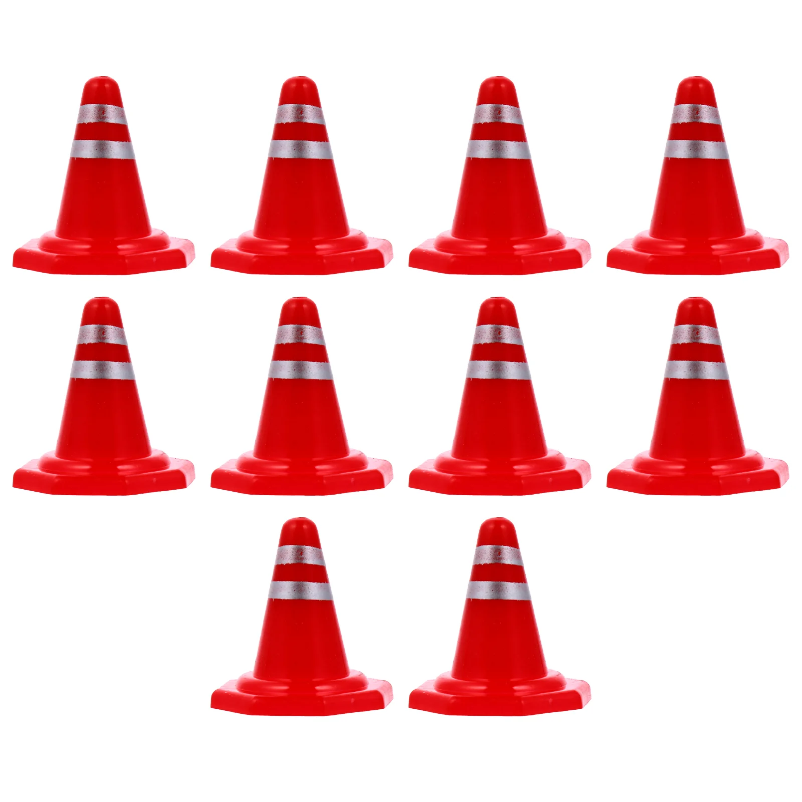 

Sandbox Barricades DIY Road Cone Signs Traffic Plastic Roadblock Simulation Table Christmas Candles