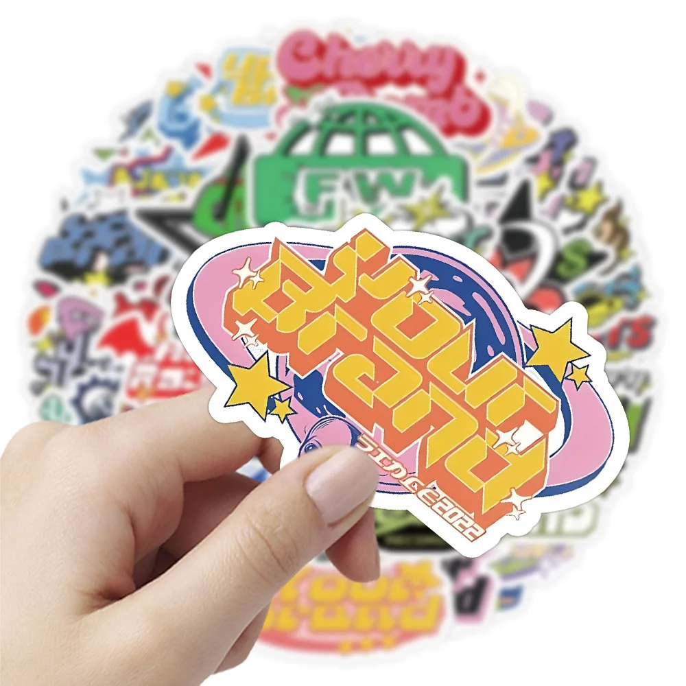 Chuyu Culture DIY Retro Alphabet Stickers - tokopie