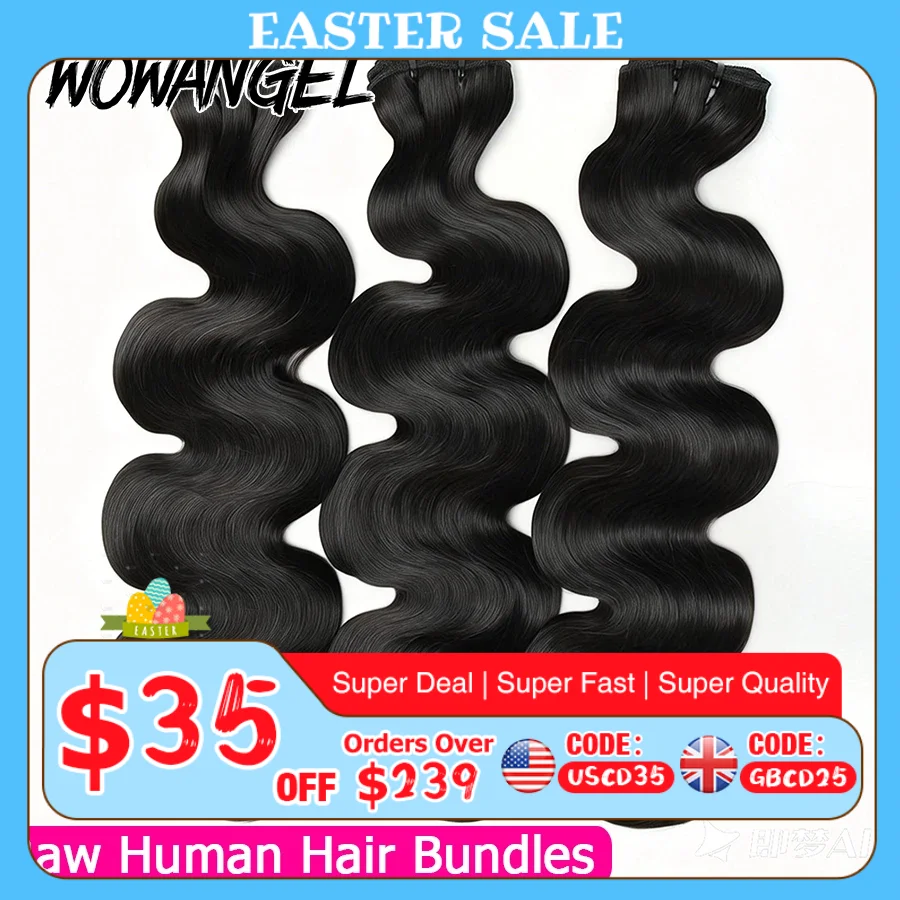 Raw Hair Bundles - 100% Unprocessed Human Hair