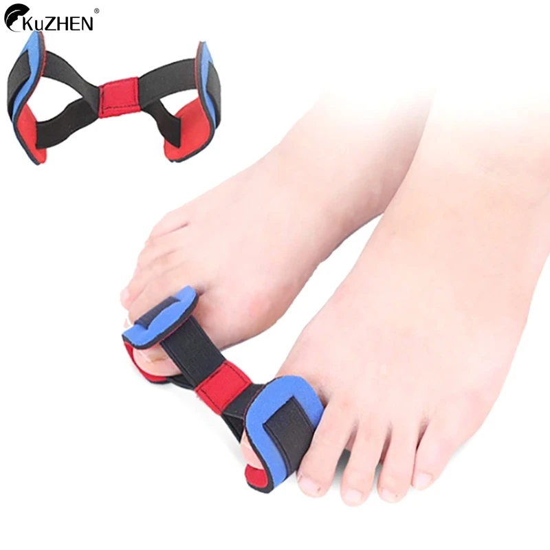 

1Pcs Big Toe Exercise Hallux Valgus Belt Stretcher Corrector Tension High Elasticity Training Foot Care Pedicure