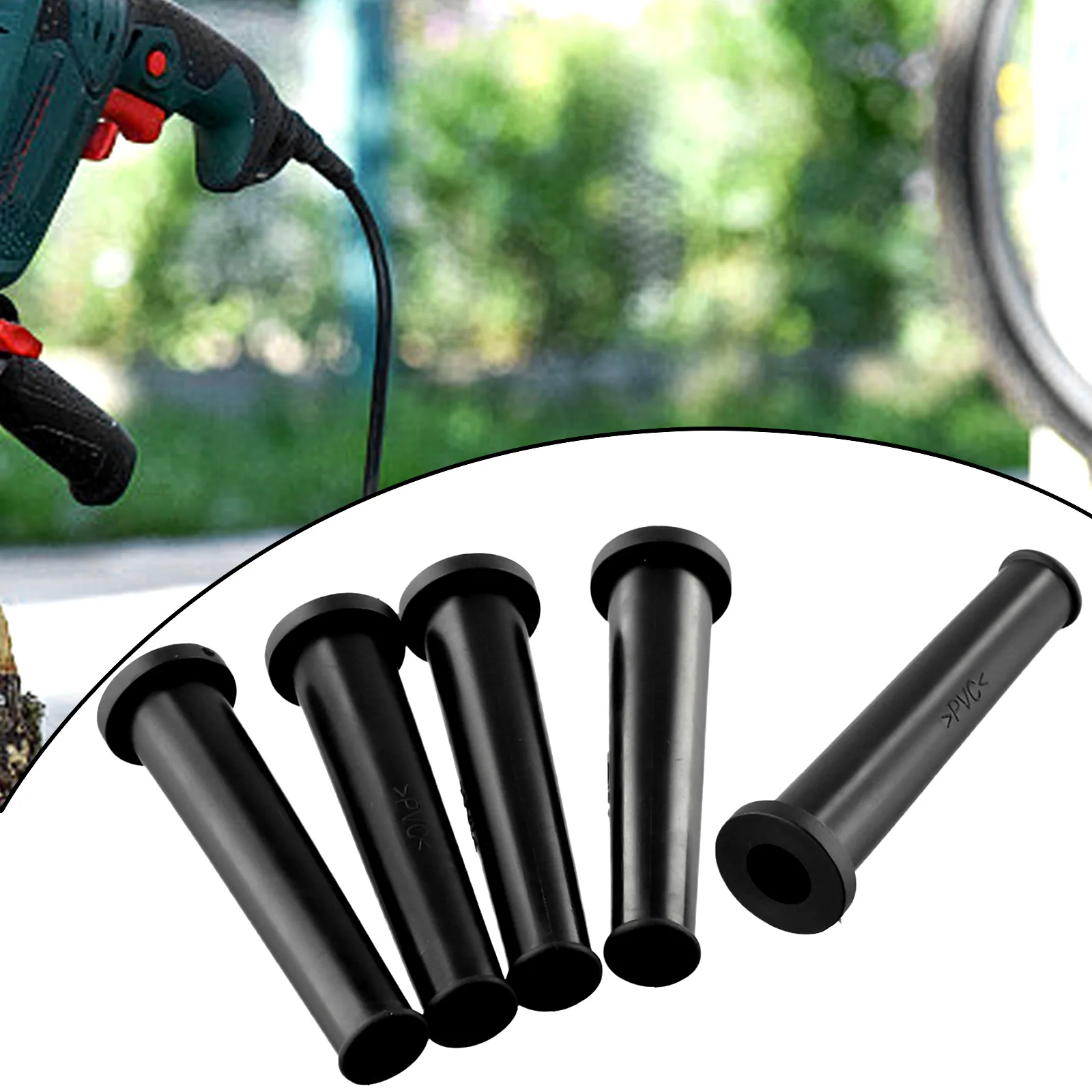 Description Picture 3 of item5pcs 10/12mm Cable Gland Connector Rubber Strain Relief Cord Boots Protector Wire Cable Sleeves For Power Tools Phone Charger