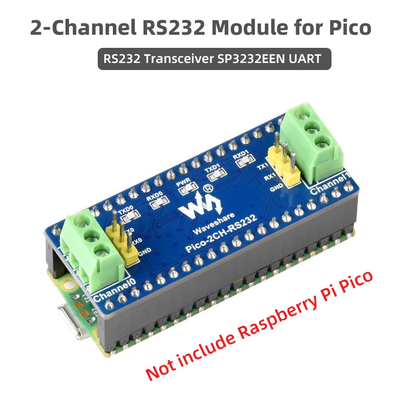 Produktbild von RS232 Funk-Transceiver-Modul 868 MHz – 500 M Reichweite, Bidirektional, 4,8–9 V, Für Datenübertragung & Fernsteuerung