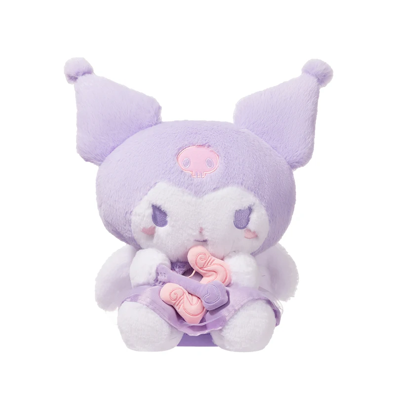 

2023 Sanrio Cinnamoroll Kuromi Cartoon Plush Stuffed Doll Cupid Archery Creative Love Valentine's Day 520 Series Gifts for Girls