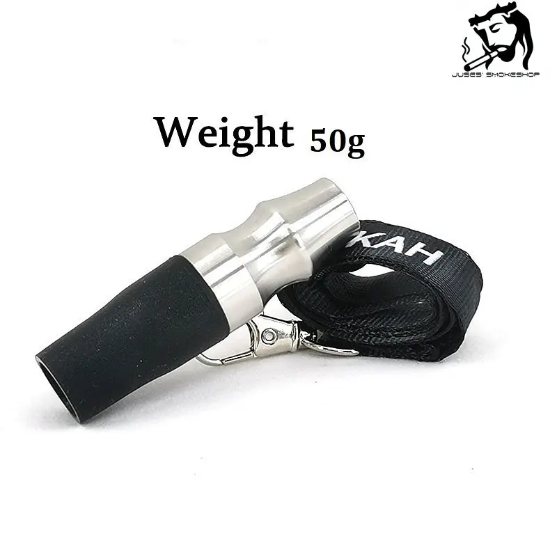 JUSES' SMOKESHOP Arab Hookah Suction Nozzle Aluminum Alloy Cigarette Holder with Lanyard Mouthpiece Shisha Pipes Accessories For hookah accessories,hookah holder,hookah pipes,hookah mouthpieces