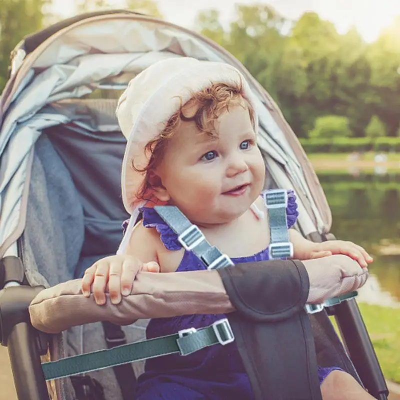 Baby Universele 5 Punts Harnas Hoge Stoel Veilig Gordel Gordel Voor Kinderwagen Kinderen Kinderwagen Kinderwagen Kind Eetstoel