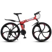 Vente en gros vélo pliant professionnel Absorption des chocs vtt pliable VTT pliant pour femme mâle sur le vélo de route 5