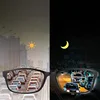 Vintage Women Men's Anti-Glare Driving Night Vision Minus Glasses Ultralight Square Frame Eyeglasses Retro Myopia Eyewear To-4.0 5