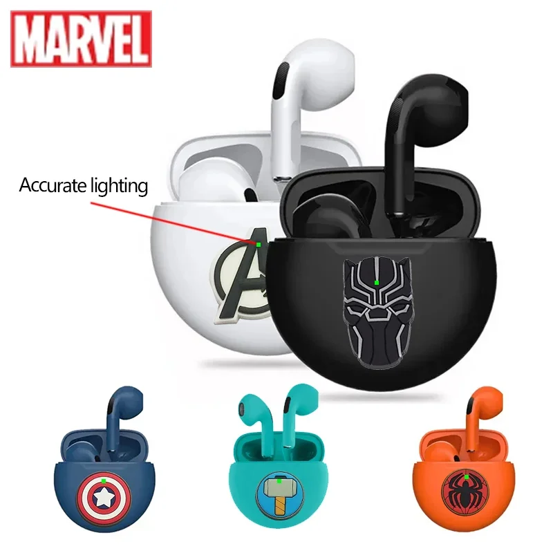 Cuffie Bluetooth Marvel Fone Auricolari Wireless Auricolari Auricolari Cuffie Musicali Stereo Per Iphone Xiaomi Samsung