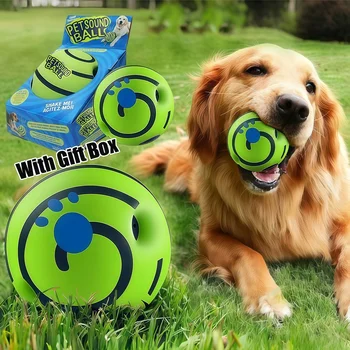 Giggle Glow Interactive Dog Ball 1