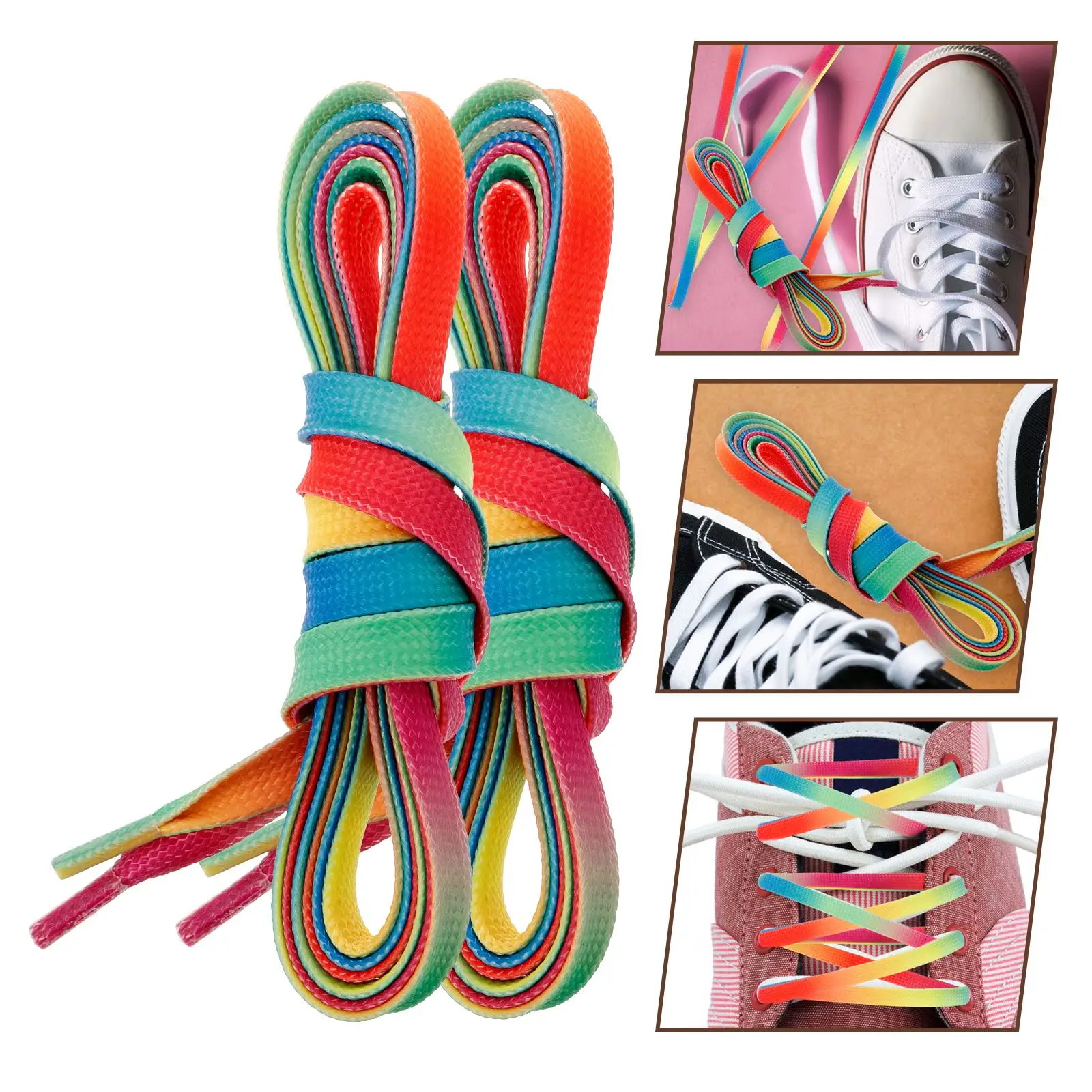 1 Pair Ice Hockey Skate Roller Skate Laces Laces 95inch Dual Layer Braid Reinforced Waxed Tip Design Hockey Lacer