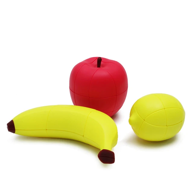 Squishy Toy Fruit, 3x3x3 in.