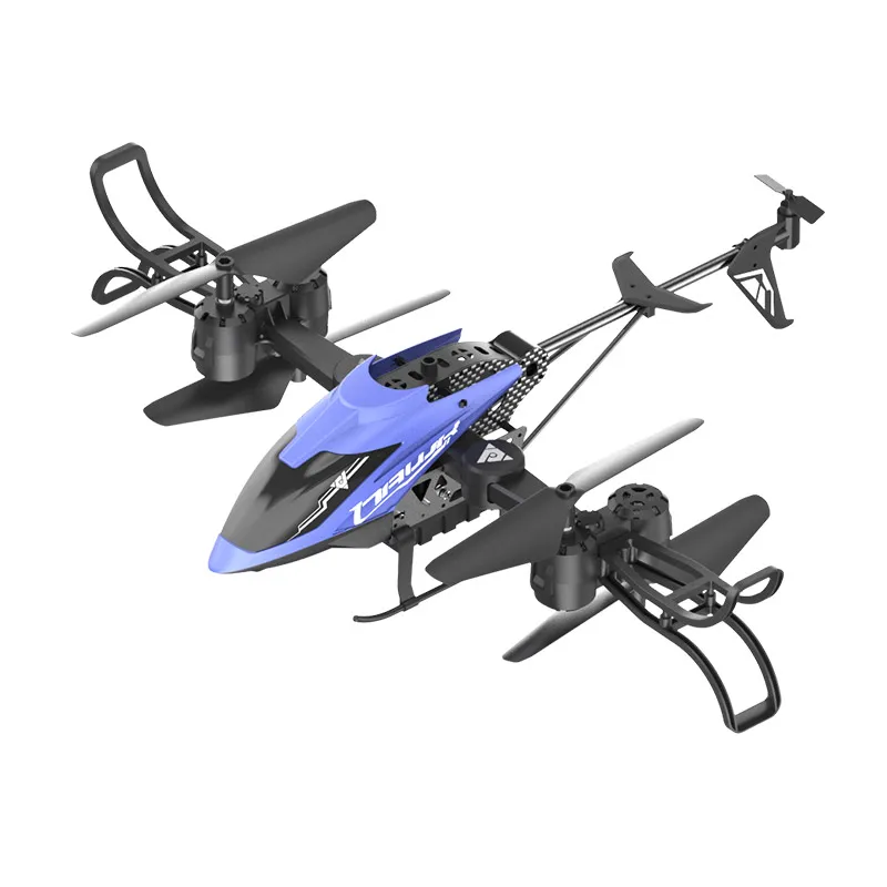 

X69 Mini RC Helicopter Alloy 4CH 2.4G Remote Control Plane Altitude Hold One-Key-Land/Off/Return RC Quadcopter Drone for Kids