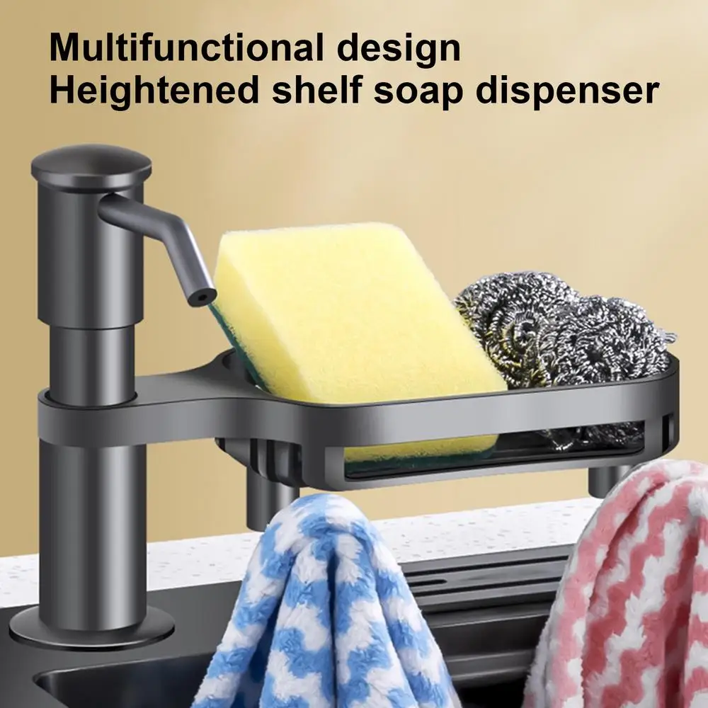 Description Picture 3 of itemSaponin Dispenser Pump Under Sink Countertop Cleaner Pump Free Rotation Dish Saponin Pump Head Kitchen Sink Dispenser For Hand