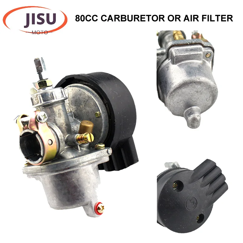 Carburatore Con Filtro Aria Per 49cc 60cc 66cc 80cc Carburatore 2 Tempi Motore Motorizzato Bicicletta MotoParti